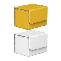 GHSHOP 카드 데크 상자 주최자 보관함 표준 컨테이너 디스플레이 게임 카드, PU, 기타