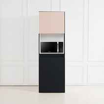 보루네오 엘리브 비주 비스포크 광폭 렌지대 600 주방수납장 bk129, 바샬트 핑크