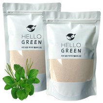 헬로우그린 차전자피 분말 가루, 500g, 2개