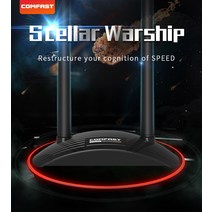 와이파이 네트워크 네트워킹 Comfast CF-7500AC V2 장거리 1300Mbps WIFI 어댑터 외부 2 x 6dBi 전 방향 이득 안테나 드라이브 카드
