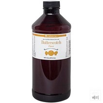 LorAnn Oils Butterscotch Flavor 로앤 오일 버터스카치 맛 베이킹 시럽 16oz(473.2ml)