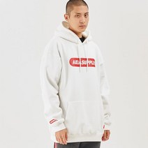 아키아 레드바 후드 1819 AKIA REDBAR HOODIE WHITE