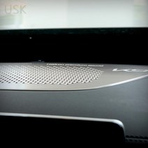가오 더뉴K9 대쉬보드스피커 커버 몰딩 액세서리 레터링 포인트 튜닝 DIY 가니쉬 용품, 카본_대쉬보드스피커