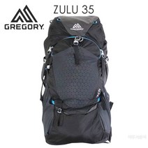그레고리 줄루 35 배낭 등산 백팩 GREGORY ZULU35 블랙, 미포함, 단일 옵션