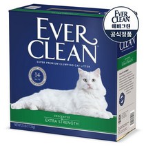 에버크린 ES UN 고양이 모래 11.3kg 녹색