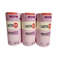 장건강 다이어트 락토핏 생유산균 슬림 2g x 60포x 3통(3개월), 3개