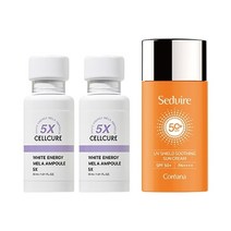 닥터지 셀트리온 셀큐어 화이트 에너지 멜라앰플 5X 30ml x2 + 세디르 선크림 50g 증정