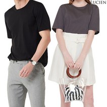 루시앙 루시앙 남여 시그니처 실크코튼 티셔츠 4종 택1
