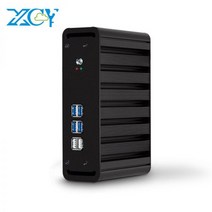 XCY-미니 Pc 인텔 코어 i3 7100U i7 7500U 윈도우즈 10 프로 리눅스 VGA HDMI USB 마이크로 팬리스 컴퓨터 Minipc Htpc 씬 클라이언트 Nuc, CHINA, 4G RAM 128G SSD WiFi, Core i7-5500U