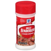 McCormick Unseasoned Meat Tenderizer 맥코믹 언시즌드 미트 텐더라이져 3.37 oz (95g)