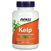 NOW Foods 켈프 150mcg 200정, 상품