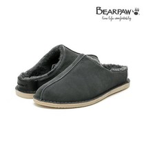 [정품인증] 269656 베어파우 베어파우 (BEARPAW)★ ROGER 남녀공용 겨울 슬리퍼 ★차콜(K2116049)