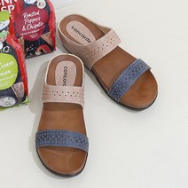 제이슈 로멜 경량 큐빅 탄력창 슬리퍼 4cm