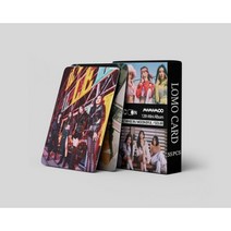 Kpop-아이돌 Lomo 카드 마마무 포카 포토카드 굿즈 마이크 앨범 엽서 사진 인쇄 카드 그림 팬 선물 컬렉션 55 개/세트, 1