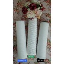BUyuS마이크로필터 멜트브라운 카본필터 하우징필터 와운드필터 여과필터 20인치(500mm)굿딜 브이숍, 와운드필터 500mm/1