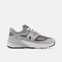 뉴발란스키즈 퓨어셀 990v6 그레이 오리지널 스웨이드 레더 운동화 FuelCell 990v6