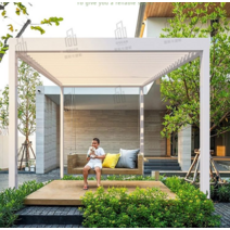 야외 정자 파고라 옥상 나무 원두막 농막 인테리어