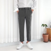 로니제이 남자 롱 숏 사계절 히든밴딩 일자핏 슬랙스