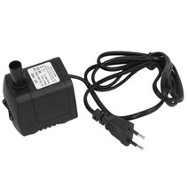 분수펌프 수중펌프 수족관 연못 분수 EU 플러그용 AC 220-240V 5W 잠수정 워터 펌프, 01 Black_01 5W