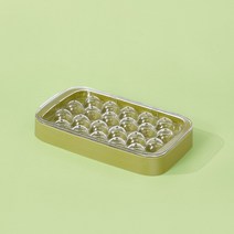 휴대용제빙기 까페제빙기 아이스메이커 미니제빙기 라운드 얼음 트레이 금형 가정용 아이스 학년 대용량 만, 07 green 1 layer