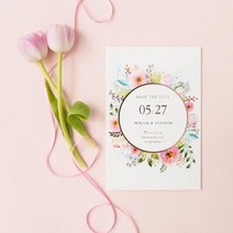 보자기카드 청첩장 BNIEL317, 100매