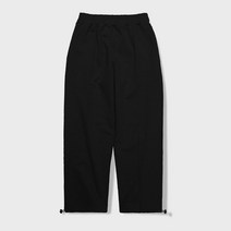 [LAB12] 22S/S 와이드 스트링 스웨트 팬츠 블랙