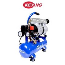 계양 무소음 1마력 6리터 에어콤프레샤 KAC-10SA 480W 가정용 무오일