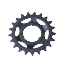 스프라켓 11 speed Shimano 산악 자전거 단일 속도 카세트 스프로킷 톱니 바퀴 사이클링 프리휠 기어 21T 내부 3/7/8 Iamok 부품, [03] Black 18T