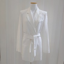 이엔씨 네츄럴 헤링본 벨티드 자켓(enjk02402o)