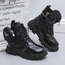 승마부츠 여성 남성 말 남녀공용 신발 승마부츠 신제품 오토바이 발목 부츠 웨지 레이스업 플랫폼 여성용, 05 30, 07 children black_05 30