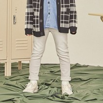 [인디고뱅크키즈] 인디고키즈 NC06 라이트 그레이 스키니 IKTJ22SS2 (804866