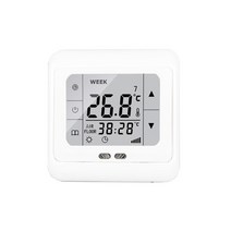 실내 온도 조절기 보일러 스마트 무선 lcd 디스플레이 전기 바닥 난방 원격 컨트롤러 홈 개선 따뜻한 장비 고정밀, 유형 1