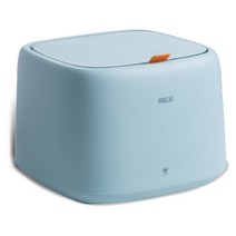 딩동펫 반려동물 밀폐형 사료보관통 + 계량컵, 스카이