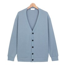 스콰즈 가디건 SBN077 4COLOR 남여공용 브이넥 니트 아우터