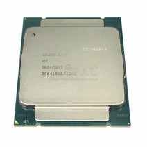 인텔 제온 컴퓨터 CPU 6 코어용 E5 2620 V3 2.4GHz 85W LGA 2011-3 프로세서 정상 작동 2620V3 프로세서
