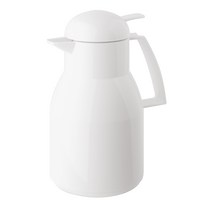 헬리오스 helios [메세몰] 독일 본사 직수입 정품 보온 티포트 모음, 탑푸시 화이트, 1L