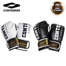 컨텐더 권투장갑 복싱장갑 격투기 권투글러브 권투장갑 보급형, 검정, 1개