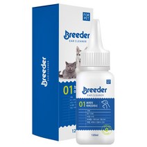 브리더 귀 세정제 120ml, 1개
