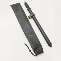 1.5M 미니 텔레스코픽 알루미늄 프리즘 폴 및 GPS rtk로드 막대, 한개옵션0