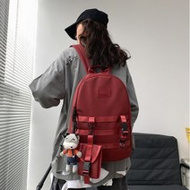 오너클랜 TK-P056 데크라 무지 블랙 가방 남녀 공용 남자 백팩