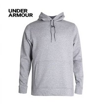 언더아머 허슬 후리스 후드티 그레이 1300123-025