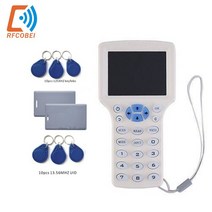새로운 IC/ID RFID 리더 스마트 카드 작가 전체 주파수 암호화 해독 복제기 태그, 01 Group A
