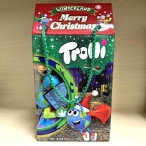 트롤리 젤리 선물세트 980g 지구 축구 피자 행성 젤리 코스트코 크리스마스, 1BOX