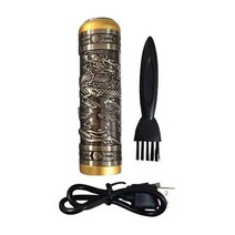 휴대용 미니 전기 면도기 빨 수염 트리머 남성 면도기 면도기 usb 여행 얼굴 전신 면도 스킨 케어 도구, d