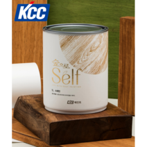 KCC 친환경 숲으로셀프스테인 3L 수성 스테인 목재용 원목 가구 셀프 인테리어 페인트, 화이트