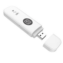 휴대용 무선 LTE라우터 와이파이 공유기 4g usb 모뎀 150mbps 4g lte, 하얀