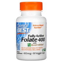 닥터스베스트 4세대 활성엽산 콰트로폴릭 400mcg 90캡슐, 90정