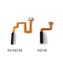 삼성 Galaxy M31S / M51 용 전원 버튼 플렉스 케이블 사이드 키 스위치 켜기 끄기 지문 센서가없는 제어 버, a22 5g 흰색