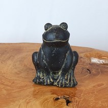 [HÕT템] 개구리 돌조각상 15cm/조형물/인테리어소품/장식품 선물 필수템︵120220221210EA, » 본품목선택