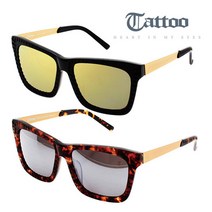 Tattoo TA3539S 일본산 2컬러 고급 티타늄 명품선글라스 뿔테 타투선글라스